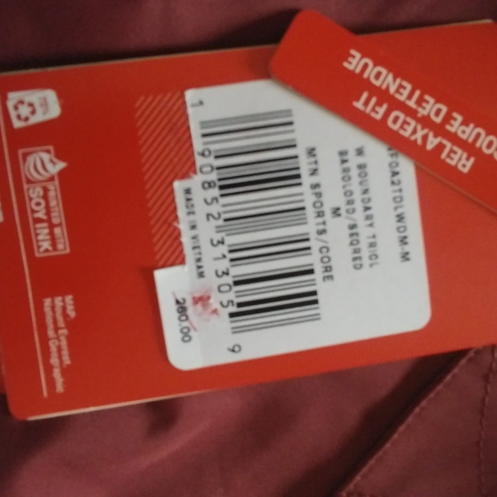NWT Northface